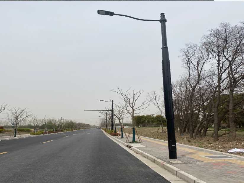 昌图县上海综合杆 太阳能路灯工程